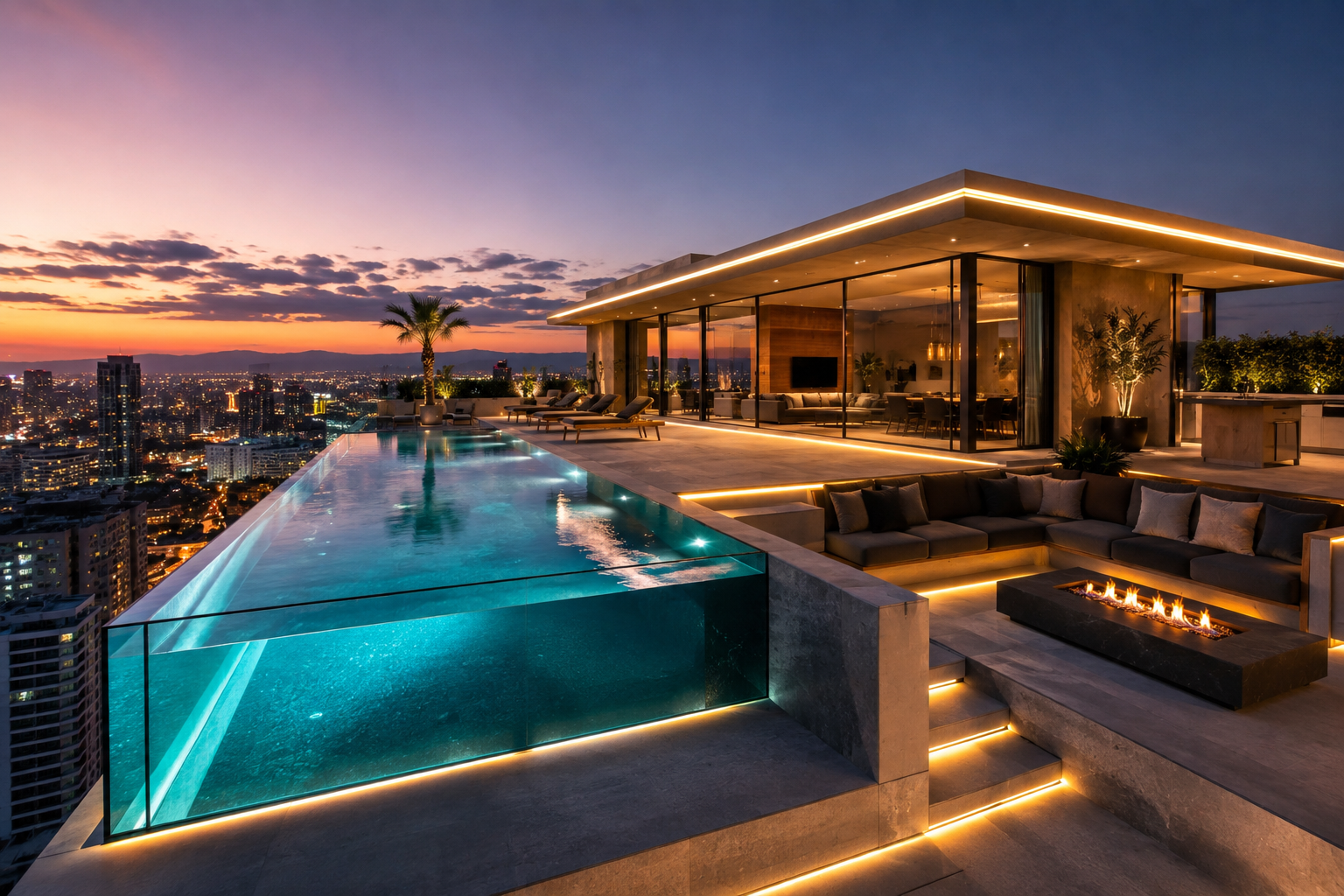 Piscina Skyline